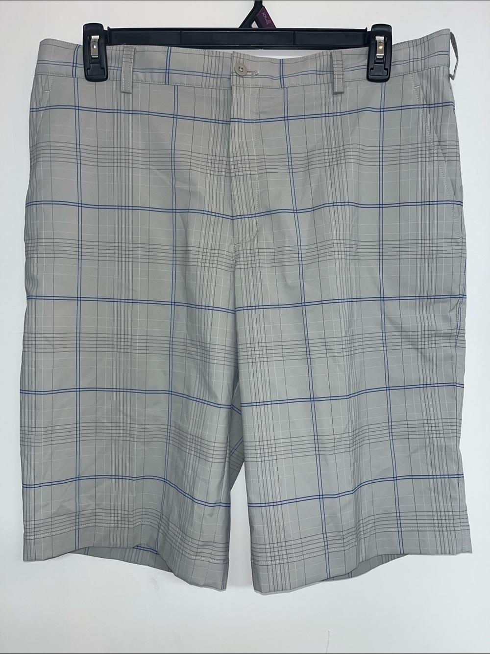 Nike Golf Sz 36 Performance Moisture-Wicking Gray Shorts Lightweight #golf